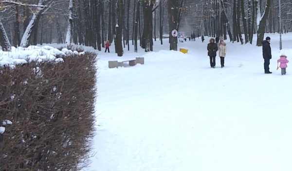 Мороз в регионе пока не ослабевает
