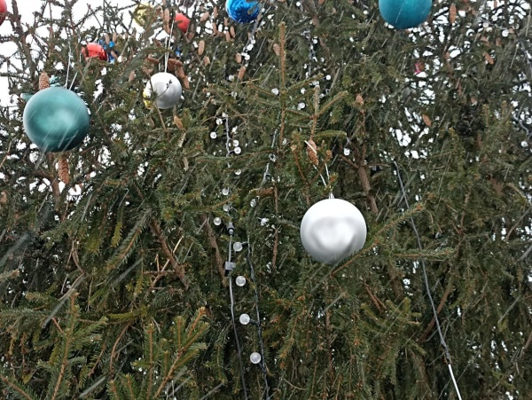 К Новому году в Рязани установят зимние фонтаны и ель в шатре