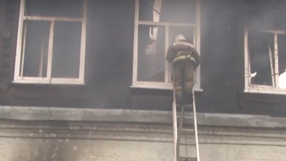 На пожаре в Рязани погиб мужчина