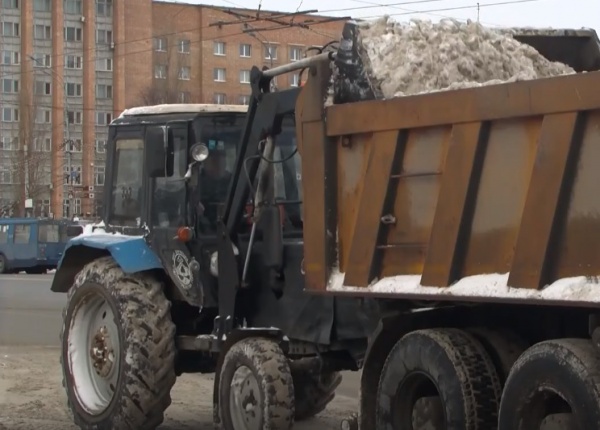 В регионе делается ставка на механизированную уборку снега