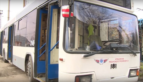 Пять новых машин передано Управлению рязанского троллейбуса