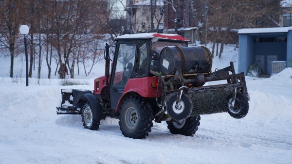 В ночь на 22 января в Рязани работали 90 снегоуборочных машин