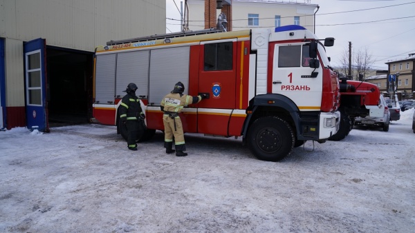 В Сасовском районе сгорел деревянный дом