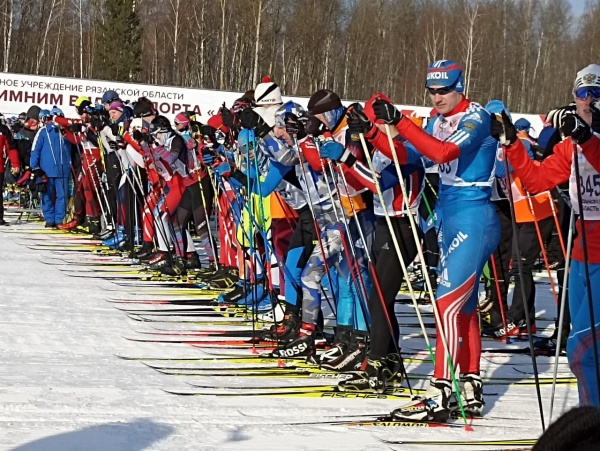 Сегодня в Рязанской области пройдет массовая гонка «Лыжня России»