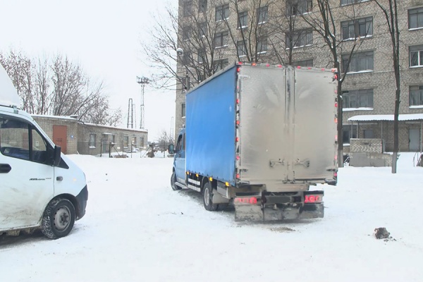 Гуманитарную помощь передали бойцам из Рязанской области