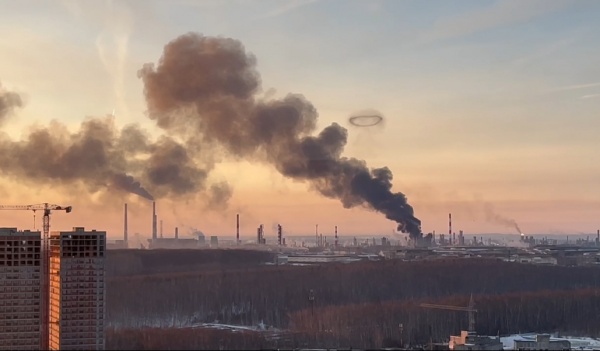Рязанский нефтезавод подвергся атаке БПЛА