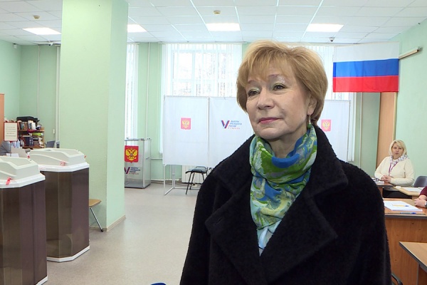 Наталья Гришина: «Я голосую как человек, который живёт на своей земле и любит свою родину»