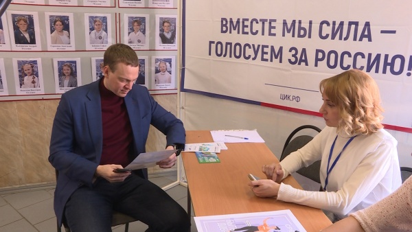 Губернатор проголосовал за объекты благоустройства в регионе