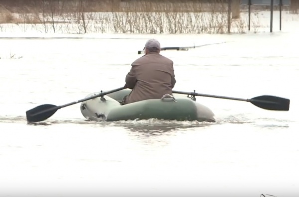 В Рязани уровень воды в Оке повысился на 20 см за сутки