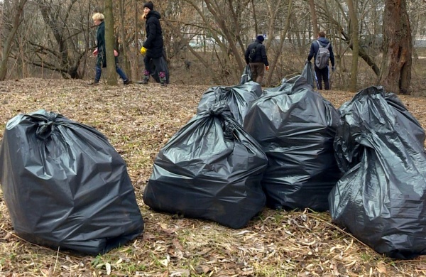 700 человек вышли в Рязани на первый в этом году городской субботник