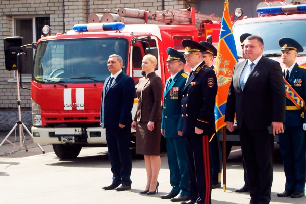 Сотрудники пожарной охраны региона получили награды