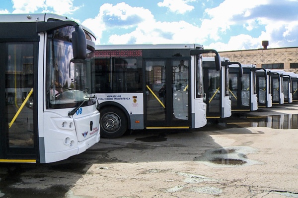 20 новых автобусов большого класса вышли на маршруты в Рязани