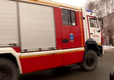 Детская шалость стала причиной пожара в Рязани
