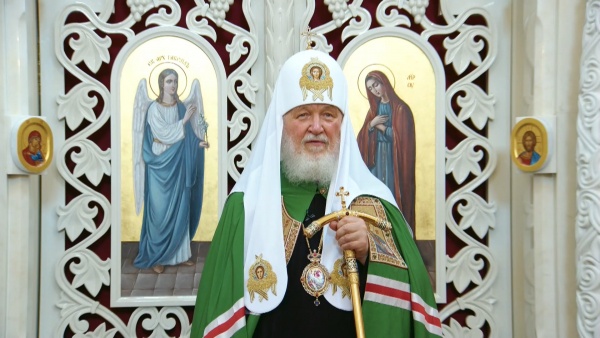 Патриарх Кирилл отслужил литургию в храме Покрова Пресвятой Богородицы в Рязани