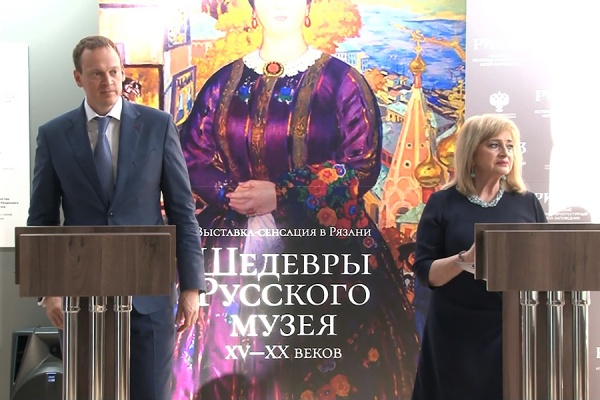 На базе РИАМЗ открылась выставка «Шедевры Русского музея»