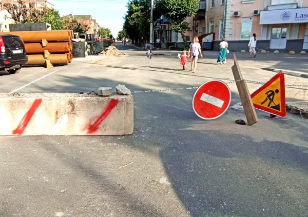 Улицу Горького откроют для проезда к 30 августа