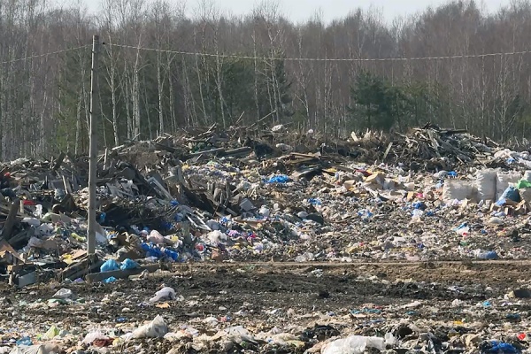 В Рязанском районе ликвидировали несанкционированную свалку 