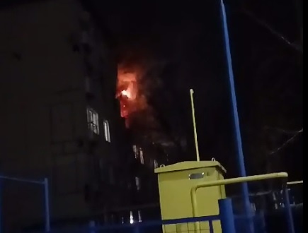 В Полянах из-за пожара эвакуировали многоквартирный дом