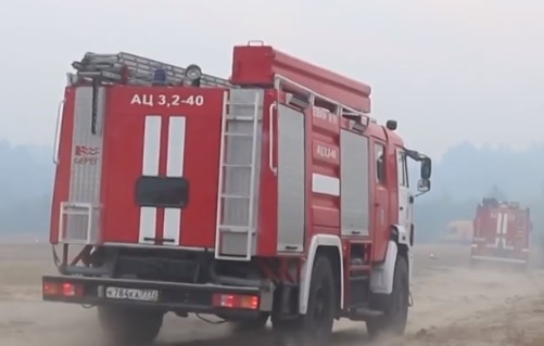 В с.Федякино Рыбновского района загорелись поля