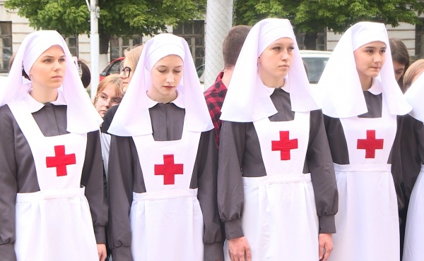 В Рязани открыли памятный знак в честь эвакогоспиталей