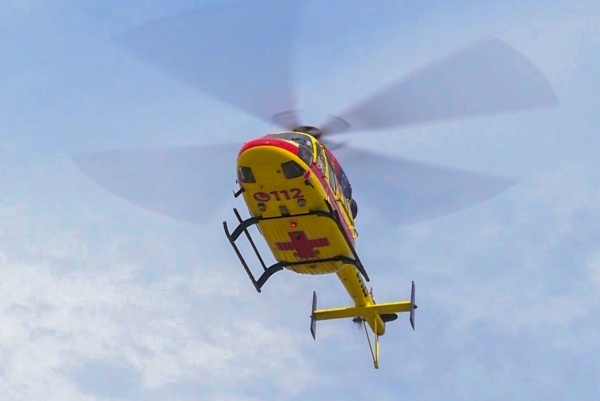 Пожилую жительницу Сасова вертолетом доставили в Рязанскую ОКБ