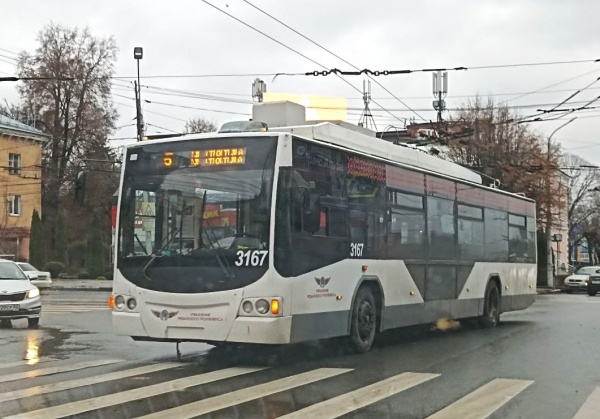 В Рязани нарушено движение троллейбусов