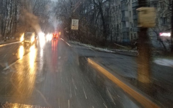 Ночью рязанцам обещают дождь и снег