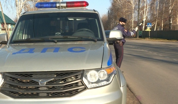 Под Рязанью автомобиль ДПС попал в аварию