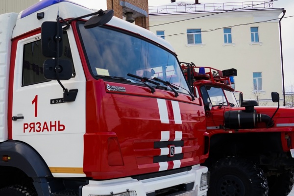 Рязанские пожарные ликвидировали 4 возгорания в регионе 