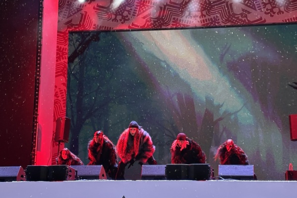 Концерт Валерии Bearwolf завершил первый день «Новогодней столицы России 2026» 