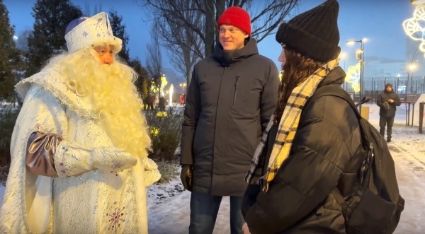 Город чувствует приближение Нового года: Павел Малков оценил праздничную Рязань