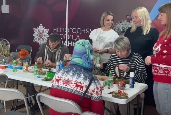 В Рязани продолжаются новогодние гуляния