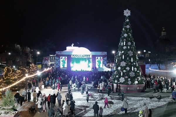 Рязань прощается со статусом «Новогодней столицы» под хиты «Градусов»