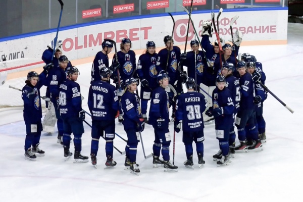 Рязанские хоккеисты взяли верх над красноярским «Соколом»