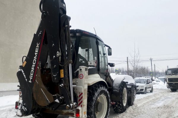 66 единиц техники расчищали Рязань от снега
