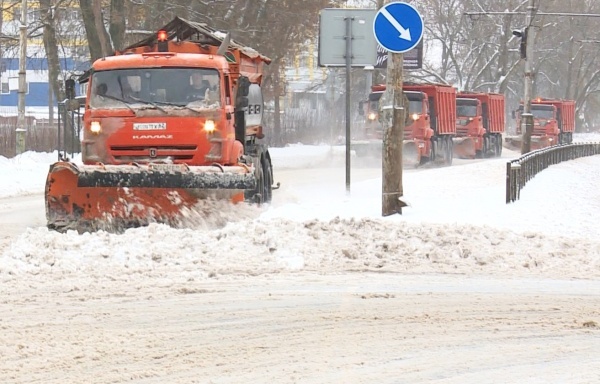 С улицы Княжье поле в Рязани будут вывозить снег