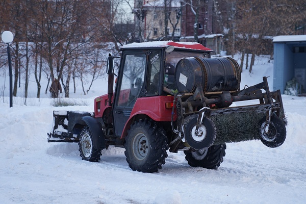 За ночь из Рязани вывезли 6050 кубометров снега