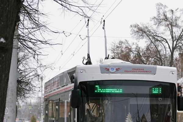 В Рязани обновлено 70% троллейбусного парка