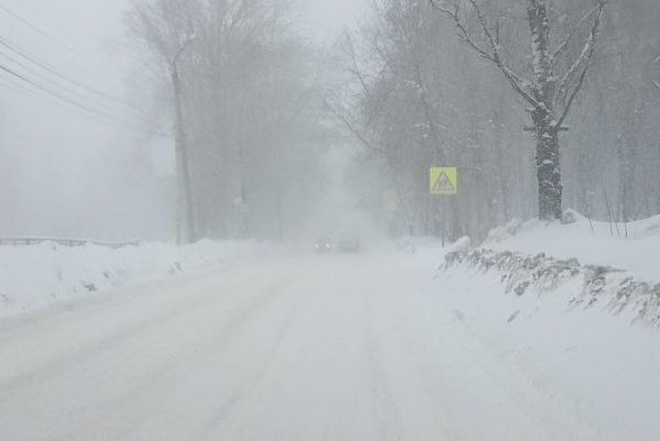 Завтра Рязанскую область накроет очередной мощный снегопад