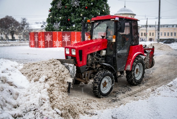 За неделю с улиц Рязани вывезли почти 20 тысяч кубов снега
