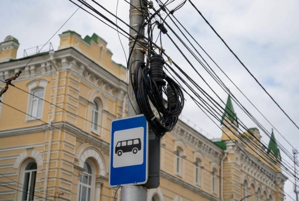 В Рязани убрали более 2,5 километров проводов