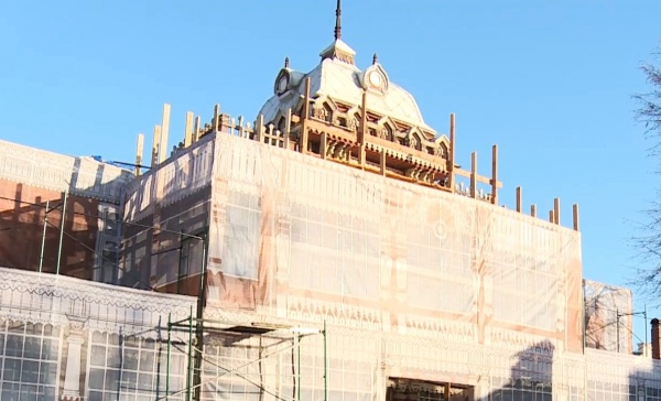 В Рязани продолжается восстановление Летнего клуба Дворянского собрания