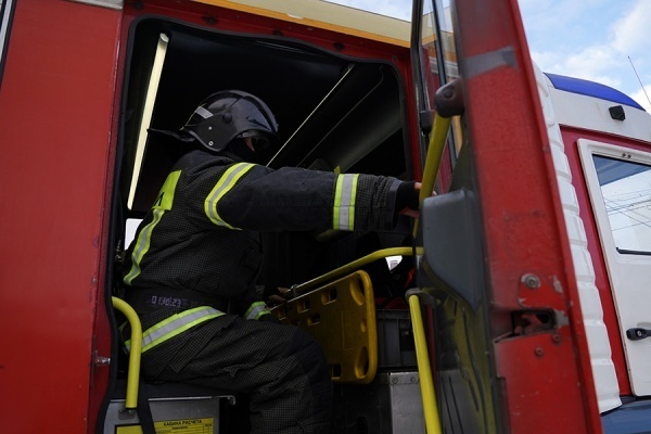 В Полянах ночью произошел крупный пожар