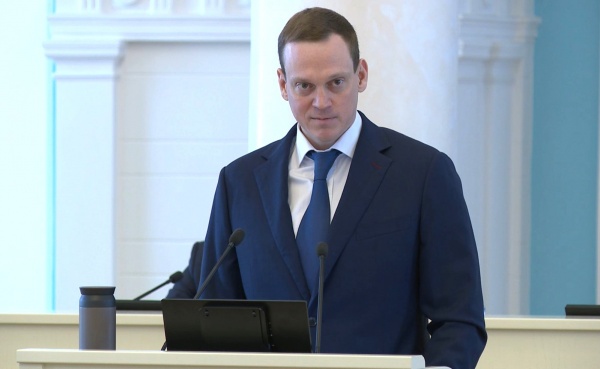 Павел Малков выступил с отчетом в Рязанской областной Думе