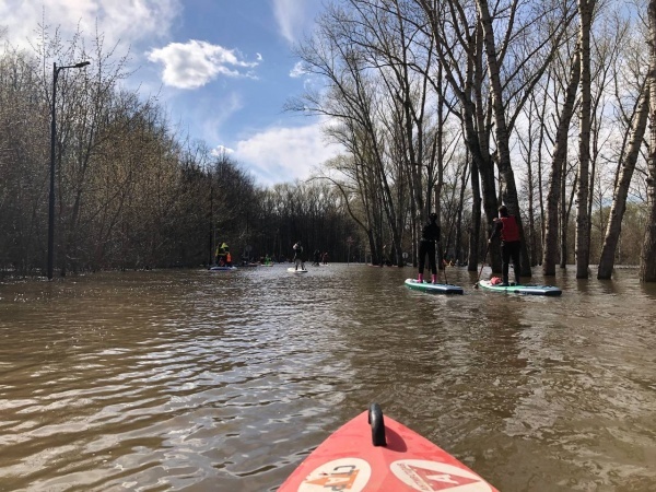 Организаторы сап-заплыва в Лесопарке рассказали об особенностях маршрута