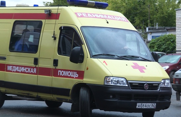 Люди пострадали на пожаре в Рязани