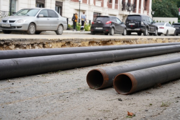 В Рязани спасают гаражный кооператив от подтопления 