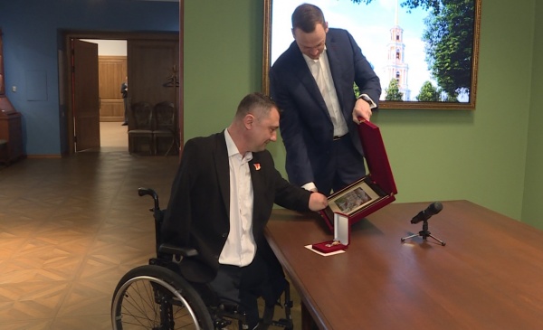 Паралимпиец Алексей Талай посетил Рязань по приглашению Павла Малкова