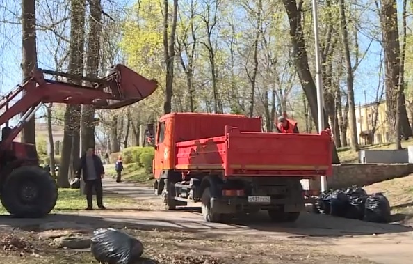 В Рязани начался месячник по благоустройству города