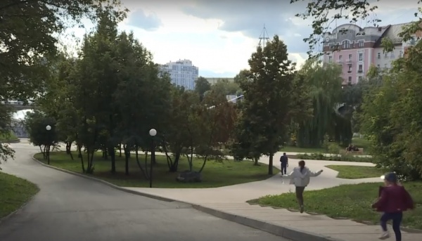 Концепцию благоустройства Нижнего парка представили общественности